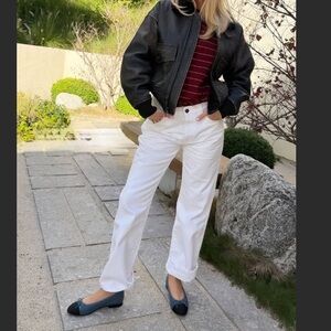 New GAP Blue and Black ballet Flats